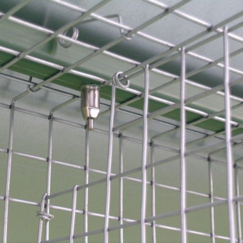 Gabbia conigli fattrici e ingrasso 3 + 12 unità