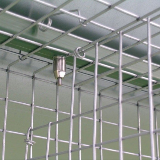 nipple drinkers on Rabbit Hutch for 3 Breed + 12 Fatten