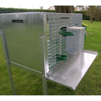 removable drip tray on Rabbit Hutch for Male