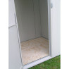 Outdoor dog house with opening door standing height mod: Alano