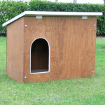 Wooden Doghouse for Medium size dogs mod. Collie