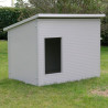 Large outdoor dog house insulated with sunroof mod. Dobermann/Mastino