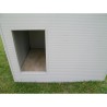 Large outdoor dog house insulated with sunroof mod. Dobermann/Mastino