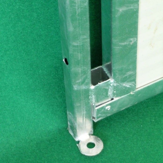 Fixing Washer on Closed at the bottom Panels