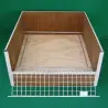 Whelping Box for Dogs Made of Wood