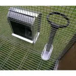 Outdoor Rabbit Hutch, Cage for 2 Rabbits