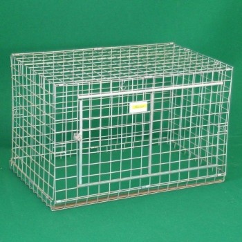 Dog Crates in net