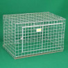 Large dog crates in large and medium format made with mesh