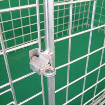 Large dog crates in large and medium format made with mesh