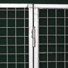 Modular panels for outdoor dog fencing 102 cm high with mesh or gate