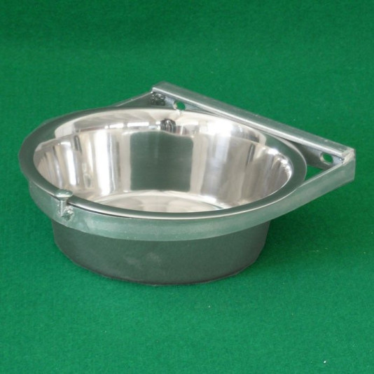 Ciotola per cani con supporto antiroversciamento in acciaio inox