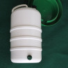 Poultry water drinkers 22 liters with siphon for chickens ducks geese
