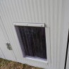 Cat outdoor enclosure with insulated panels