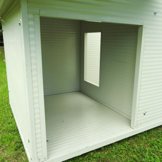 Ingresso Cuccia per cani Coibentata con Veranda