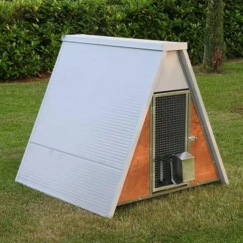 Insulated chicken coop for...