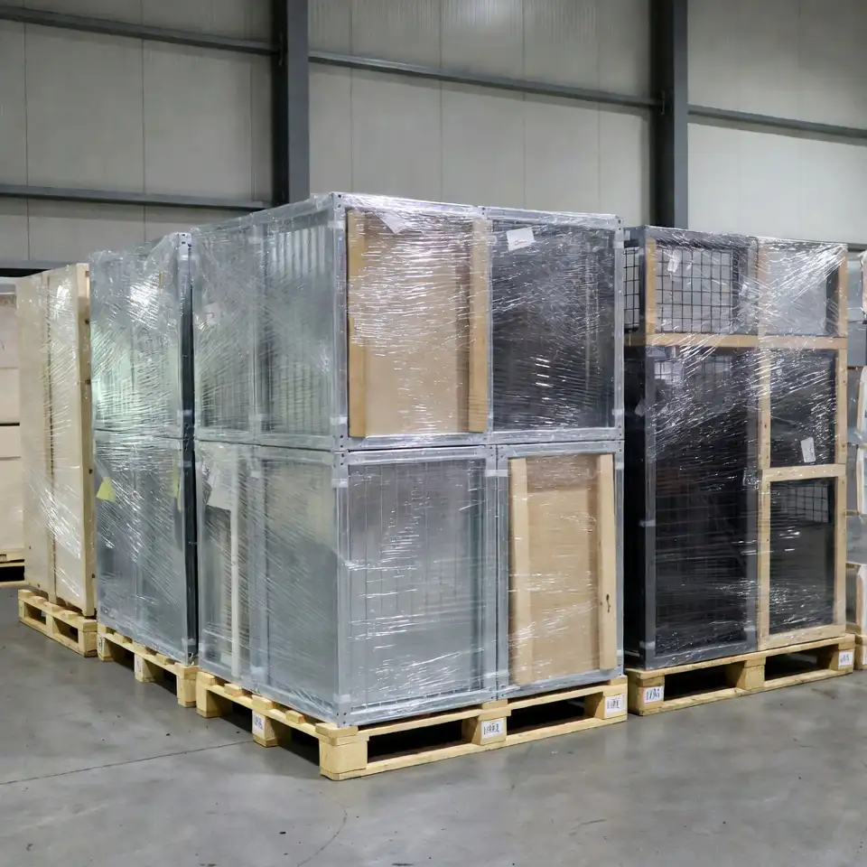 Recinti modulari per cani su bancali