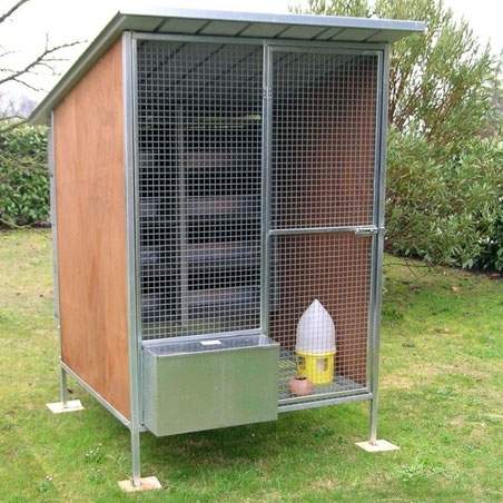 Aviaries for pigeons
