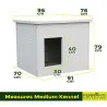 Outdoor Dog House mod. Medium