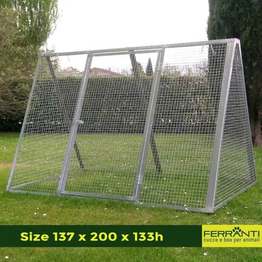 Chicken Pen and Run with Modular Mesh Panels Chicken Pen and Run with Modular Mesh Panels