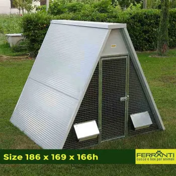 Insulated Chicken Coop for 8, 12 or 20 Chickens