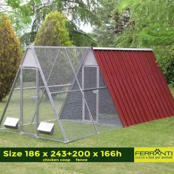 Large Chicken Coop for 20 Chickens